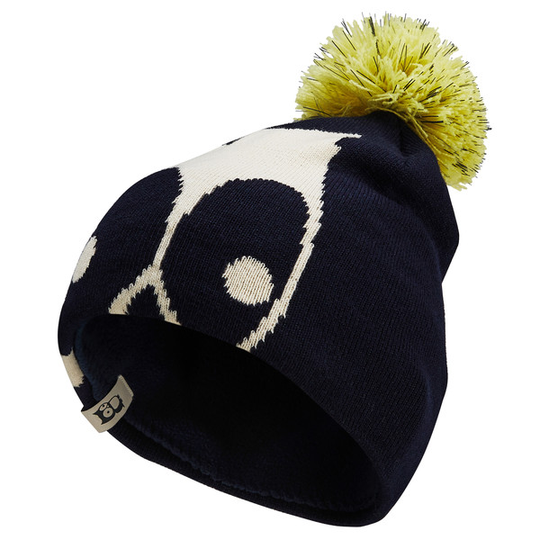 Namuk Pola Beanie - True Navy / Off White - Lapset - S/M - Partioaitta