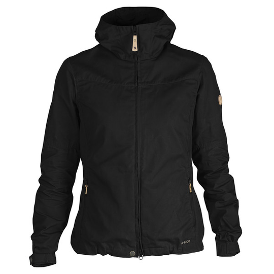 Fjällräven Stina Jacket W - Black - Naiset - L - Partioaitta