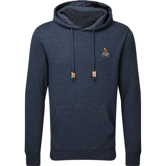 Tentree M Sasquatch Hoodie - Dress Blue Heather - Miehet - M - Partioaitta