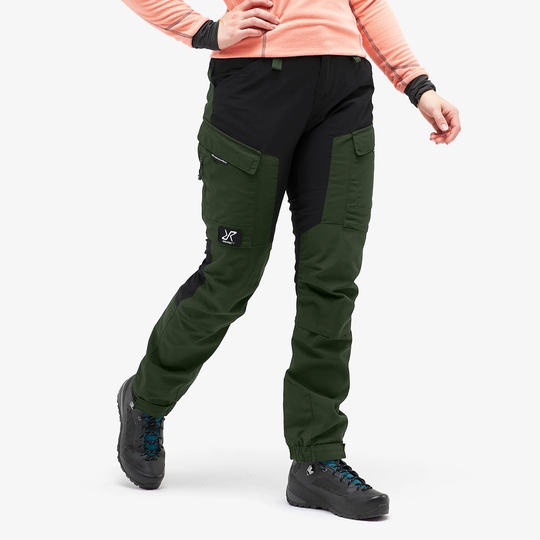 RVRC GP Short Pants Naiset Forest Green, Koko:XL - Ulkoiluhousut, Vaellushousut & Retkeilyhousut