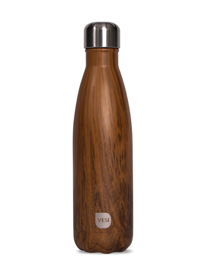 Wood- teräksinen juomapullo 500 ml