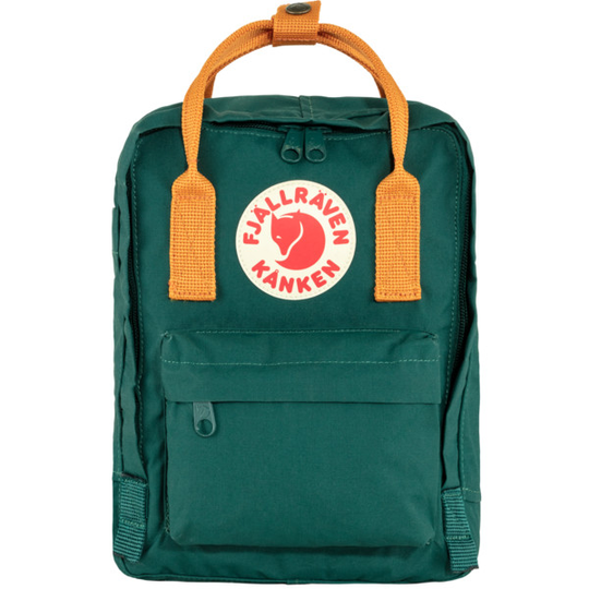 Fjällräven Kånken Mini - Arctic Green-spicy Orange - Unisex - OneSize - Partioaitta