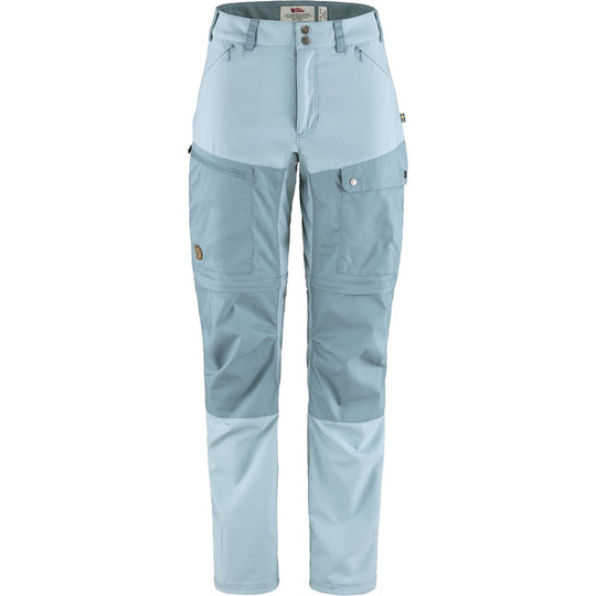 Fjällräven Abisko Midsummer Zip Off Trousers W - Mineral Blue-clay Blue - Naiset - 34 - Partioaitta