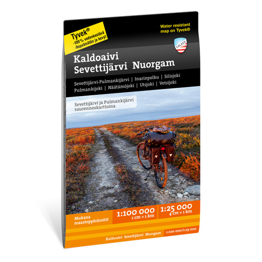 Calazo Kaldoaivi Sevettijärvi Nuorgam 1:25.000/1:100.000 - Nocolor - OneSize - Partioaitta