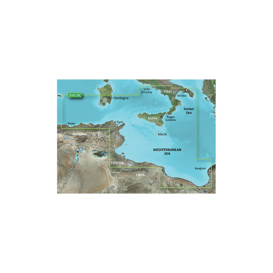 Garmin Tunisia - Italia Lounais microSD™/SD™-kortti: VEU013R, Kartat & Ohjelmistot