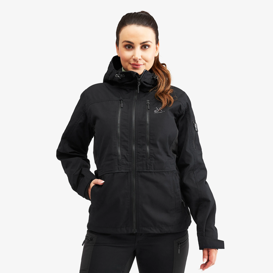Wander Pro Jacket Naiset Black, Koko:L - Ulkoilutakki, Kuoritakki & Tuulitakki