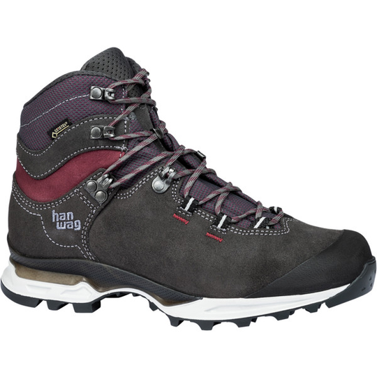 Hanwag Tatra Light Bunion Lady Gtx - Asphalt/dark Garnet - Naiset - 3,5 - Partioaitta