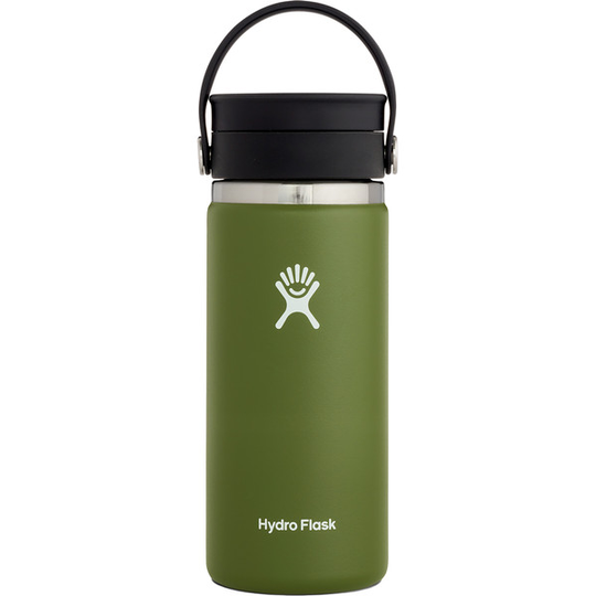 Hydro Flask Wide Mouth Flex Sip 473ml - Olive - OneSize - Partioaitta