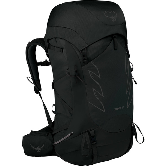 Osprey Tempest 50 - Stealth Black - Naiset - XS/S - Partioaitta