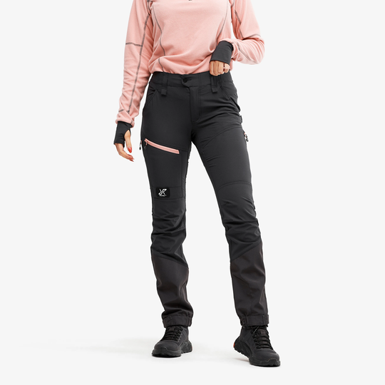 Silence Pants Naiset Anthracite, Koko:XL - Ulkoiluhousut, Vaellushousut & Retkeilyhousut