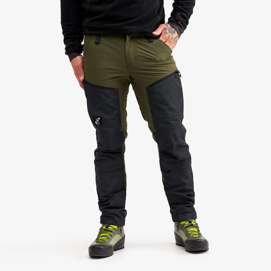 RVRC GP Pro Short Pants Miehet Dark Olive, Koko:L - Ulkoiluhousut, Vaellushousut & Retkeilyhousut