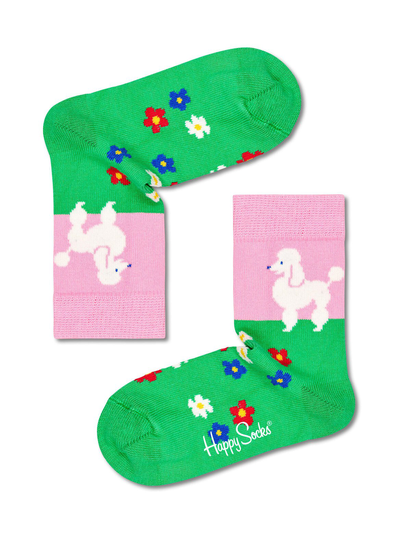 Poodle & flowers -sukat