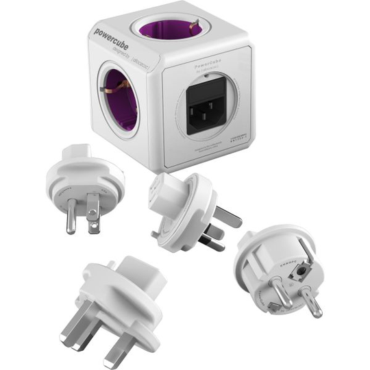 allocacoc PowerCube Matka-adapteri 2300 W