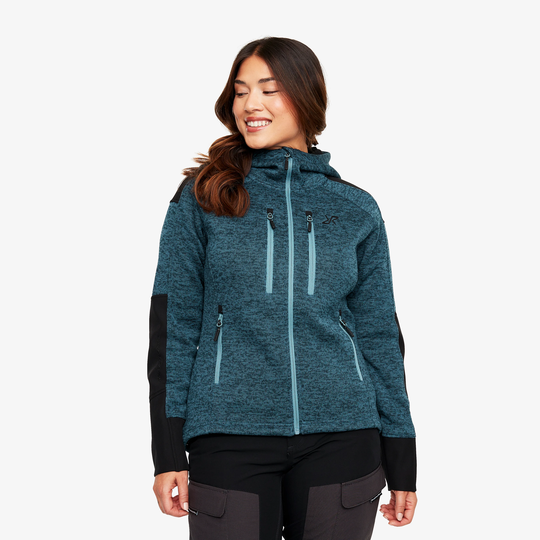 Tornado Hoodie Naiset Ocean Teal, Koko:XL - > Paidat > Hupparit