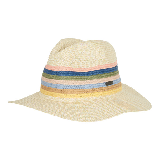 Barbour Penfor Rainbow Fedora - Natural/rainbow - Naiset - L - Partioaitta