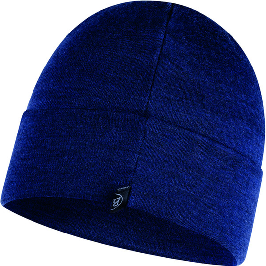 Buff Merino Heavyweight Beanie - Denim - Unisex - OneSize - Partioaitta