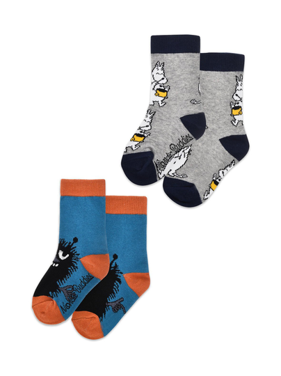 Muumipeikko ja haisuli -sukat 2-pack