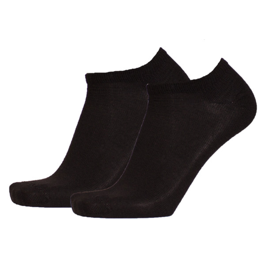 Sukkamestarit Merinosukka Matala 2pr - Musta - Unisex - 35-38 - Partioaitta