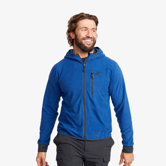 Trekker Hoodie Miehet True Blue, Koko:XL - Miehet > Paidat > Hupparit