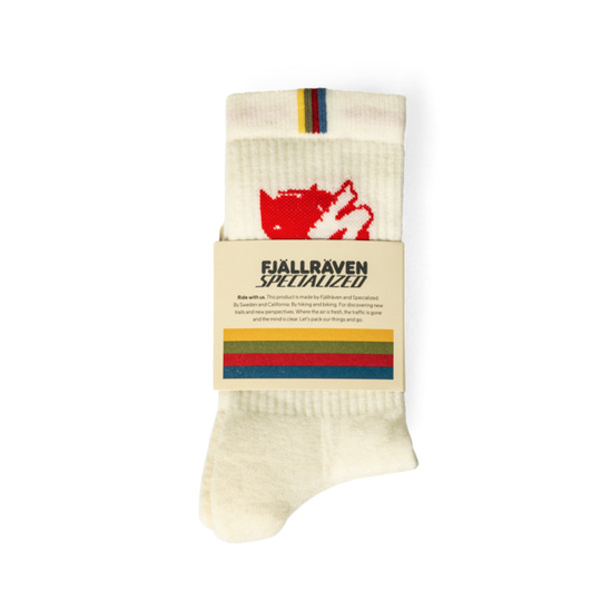 Fjällräven S/f Socks - Off White - Unisex - L - Partioaitta