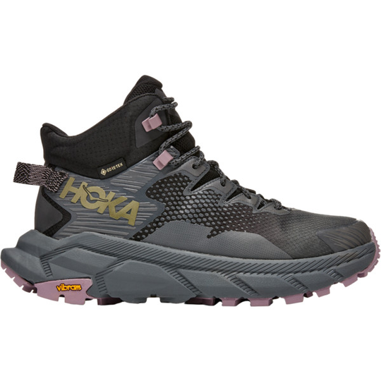 Hoka W Trail Code Gtx - Black / Castlerock - Naiset - 7,5 - Partioaitta