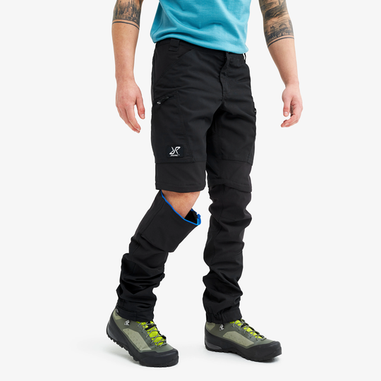 Nordwand Pro Zip-off Pants Miehet Jetblack, Koko:XL - Zip-off-housut