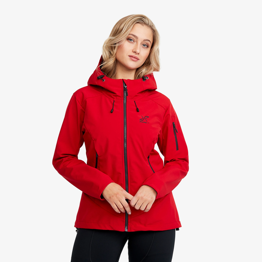 Reckon Softshell Jacket Naiset Salsa, Koko:L - > Takit > Softshell-takit