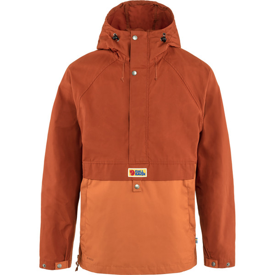 Fjällräven Vardag Anorak M - Autumn Leaf-terracotta Brown - Miehet - L - Partioaitta