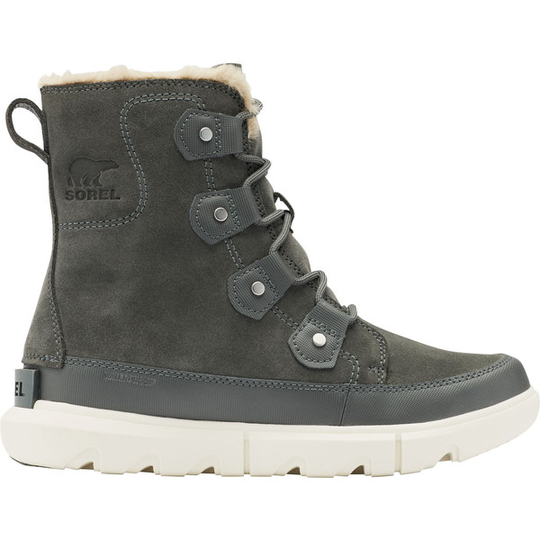 Sorel Sorel Explorer Ii Joan Faux Fur Wp - Grill, Fawn - Naiset - US 10 - Partioaitta