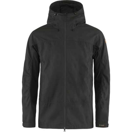 Fjällräven Abisko Lite Trekking Jacket M - Dark Grey-black - Miehet - L - Partioaitta
