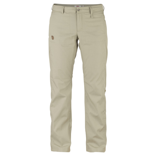 Fjällräven Abisko Shade Trousers W - Limestone - Naiset - 40 - Partioaitta