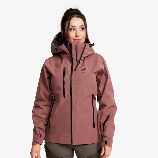 Cyclone Rescue Jacket 2.0 Naiset Vintage Rose, Koko:L - Ulkoilutakki, Kuoritakki & Tuulitakki