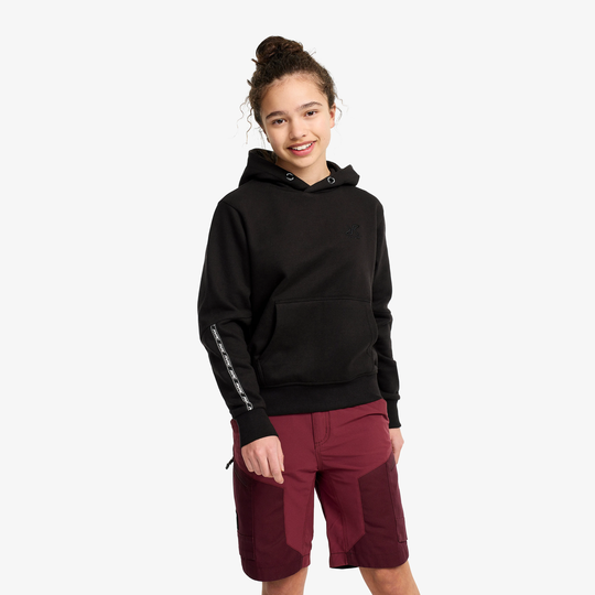 Lounge Logo Hoodie Teens Black, Koko:146 - Lapset & Nuoret > Paidat > Hupparit