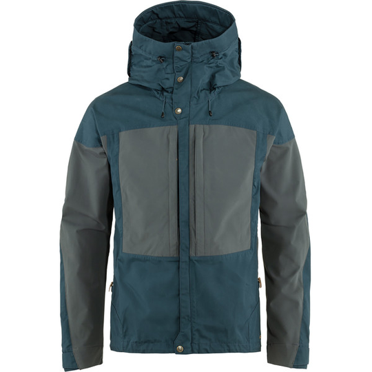 Fjällräven Keb Jacket M - Mountain Blue-basalt - Miehet - L - Partioaitta