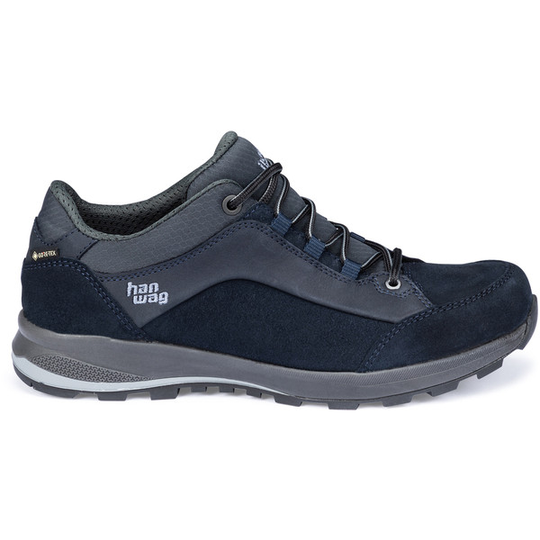 Hanwag Banks Low Lady Gtx - Navy/asphalt - Naiset - 4 - Partioaitta