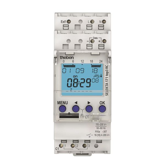 Theben 1710330 Kellokytkin 110–240 V, astro