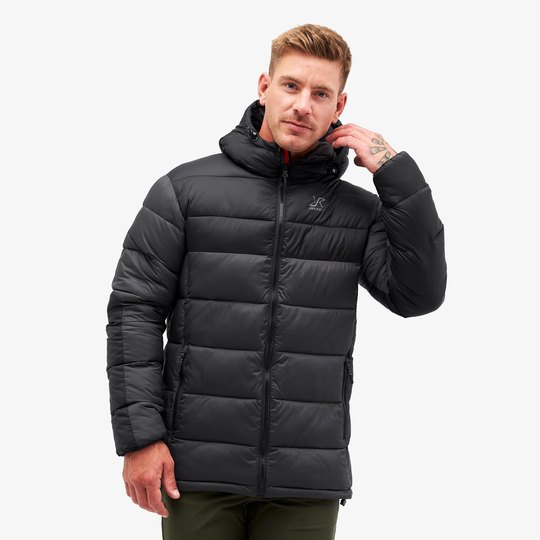 Mongoose Jacket Miehet Black/Anthracite, Koko:XL - Ulkoilutakki, Kuoritakki & Tuulitakki