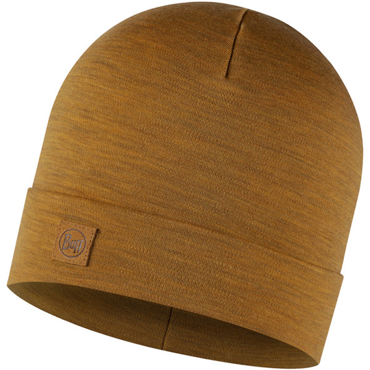 Buff Merino Heavyweight Beanie - Solid Mustard - Unisex - OneSize - Partioaitta