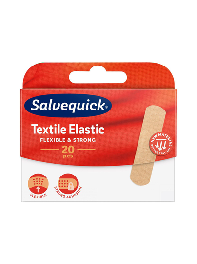 Textile elastic -laastari 20 kpl