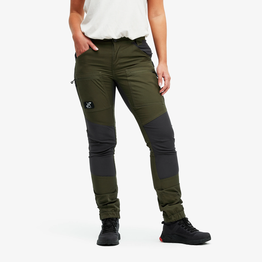 Nordwand Pro Pants Naiset Moss, Koko:L -