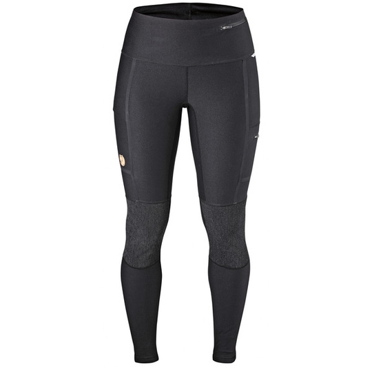 Fjällräven Abisko Trekking Tights W - Black - Naiset - M - Partioaitta