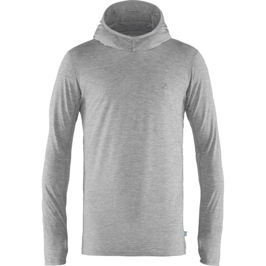 Fjällräven Abisko Sun-hoodie M - Shark Grey - Miehet - L - Partioaitta