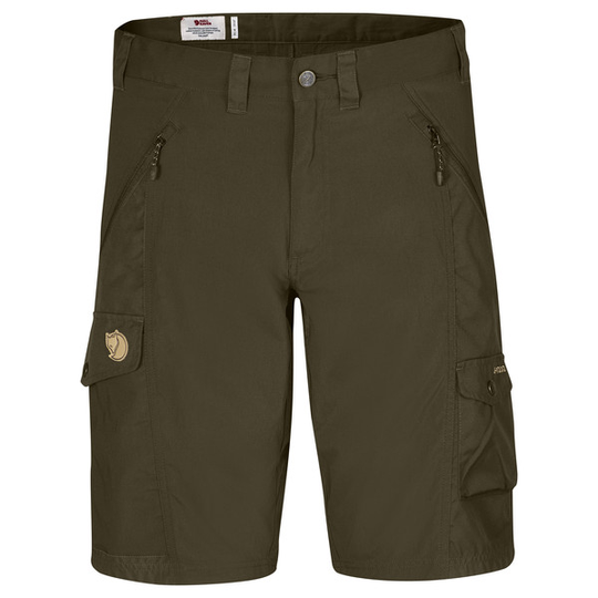 Fjällräven Abisko Shorts M - Dark Olive - Miehet - 44 - Partioaitta