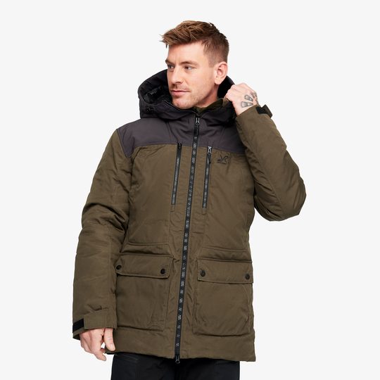 Outdoor Parka Miehet Mud, Koko:2XL - Ulkoilutakki, Kuoritakki & Tuulitakki