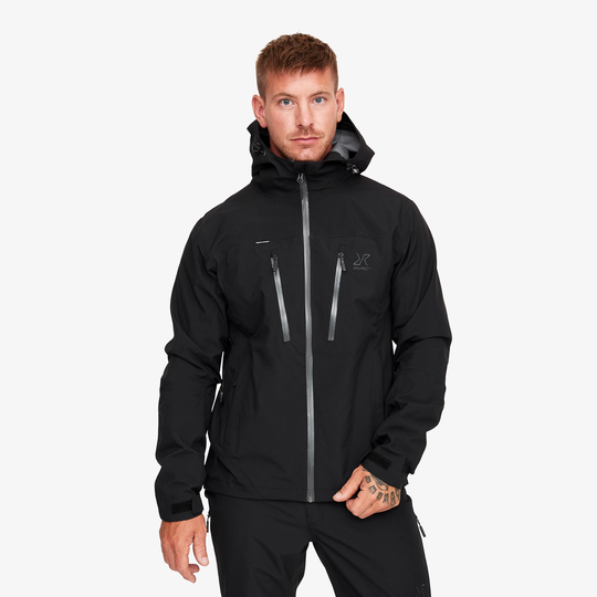 Silence Proshell Jacket Miehet Black/Anthracite, Koko:L - Ulkoilutakki, Kuoritakki & Tuulitakki