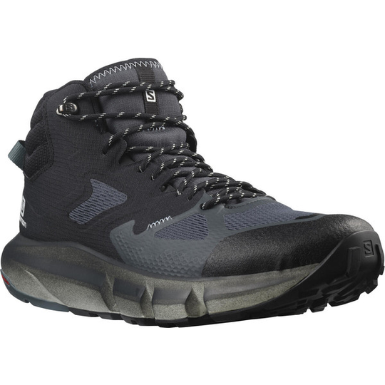 Salomon Predict Hike Mid Gtx - Ebony/black/stormy Weather - Miehet - UK 7 - Partioaitta