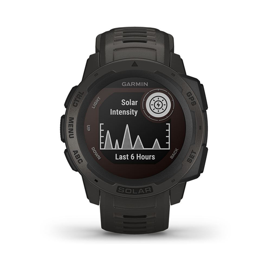 Garmin Instinct® Solar, Kellot