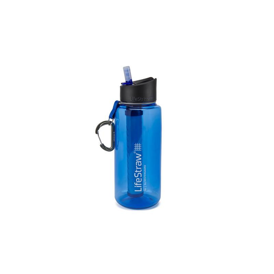 LifeStraw Go water filter bottle 1000ml vedenpuhdistuspullo, sininen