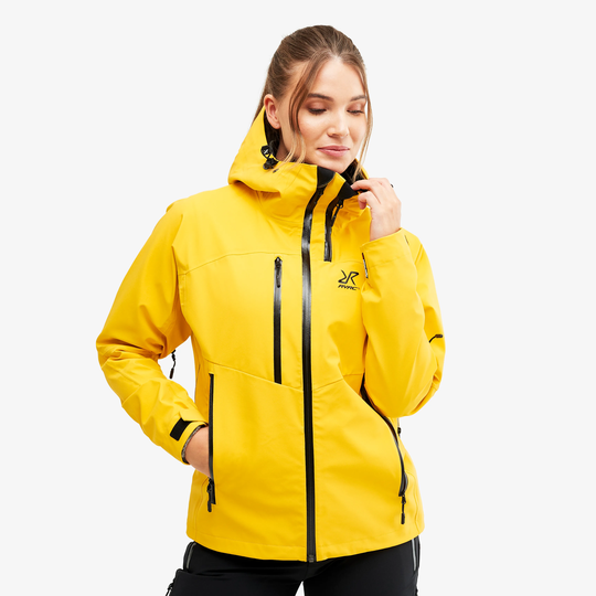 Cyclone Rescue Jacket 2.0 Naiset Yellow, Koko:L - Ulkoilutakki, Kuoritakki & Tuulitakki