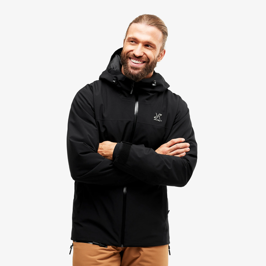 Helix Jacket Miehet Black, Koko:2XL - Ulkoilutakki, Kuoritakki & Tuulitakki